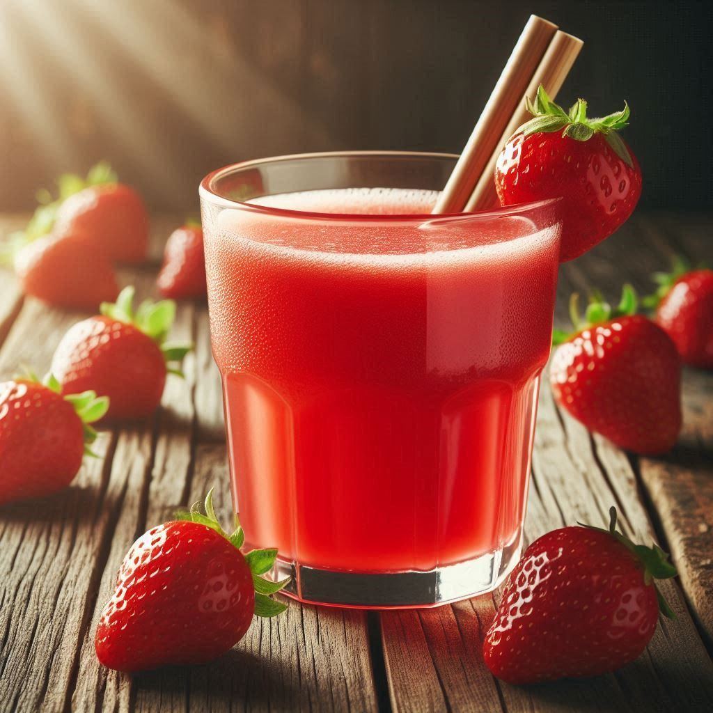 Strawberry juice