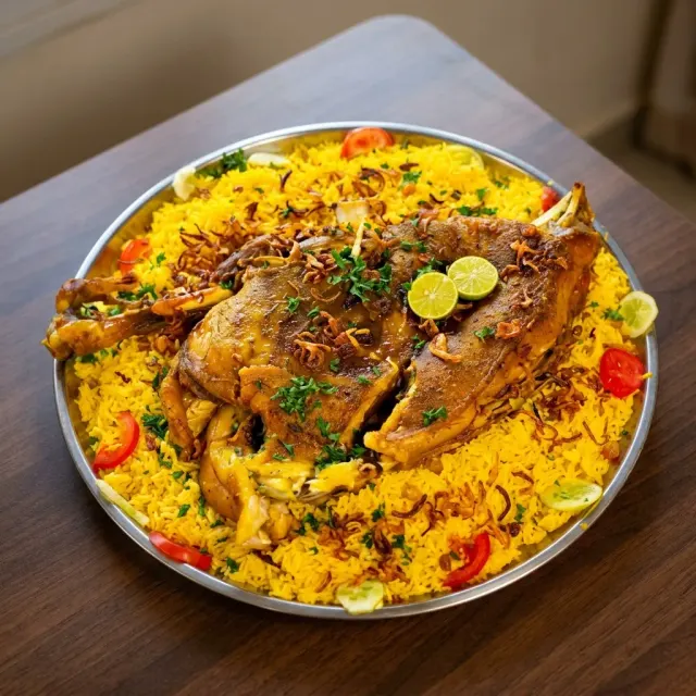 خروف مشوي كامل
