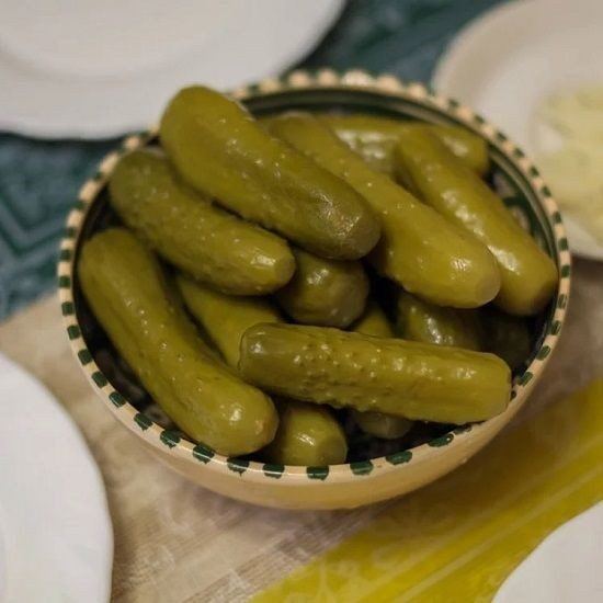Small pickled cucumber