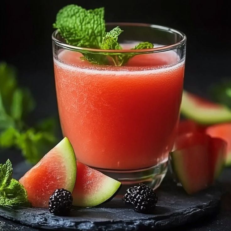 عصير بطيخ احمر
