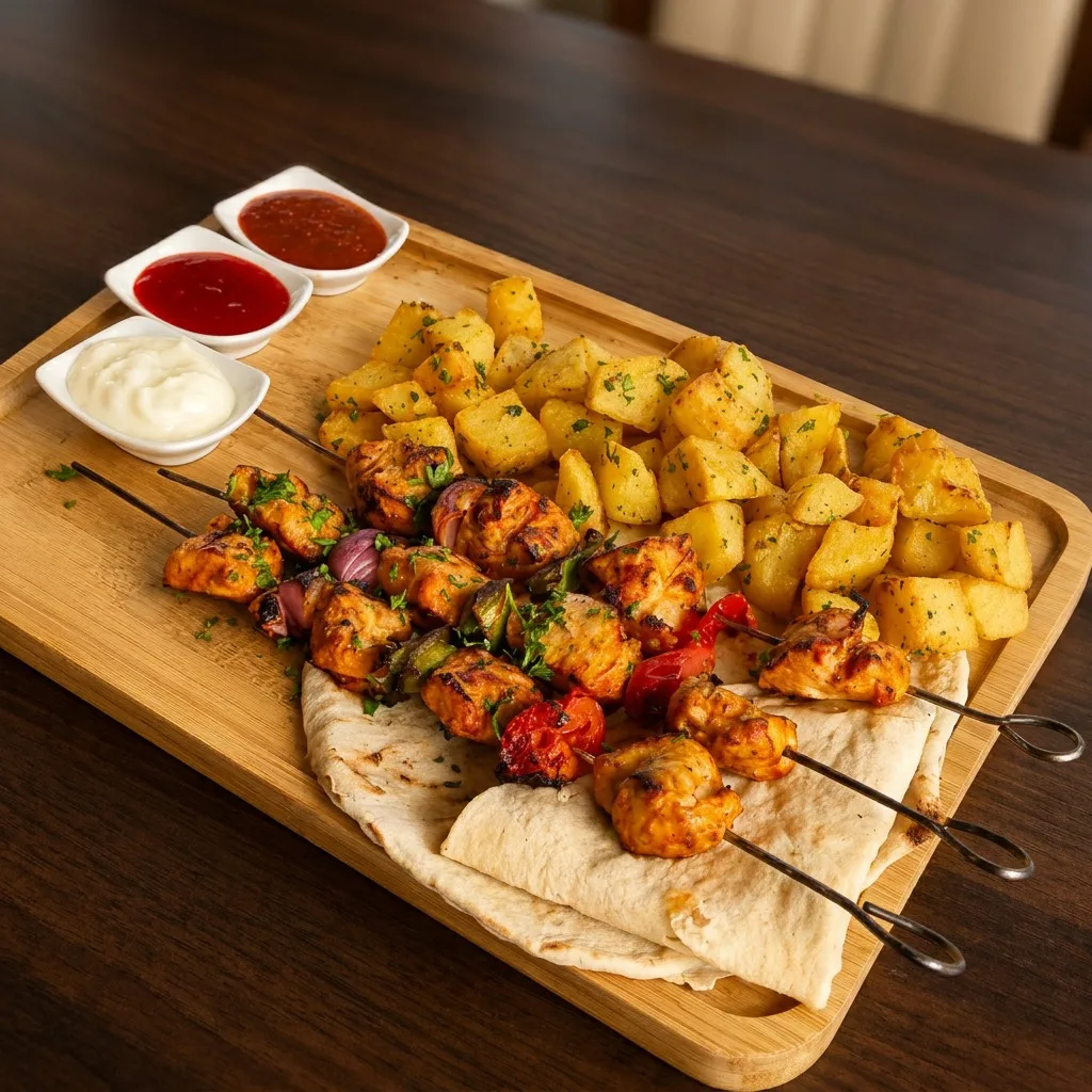 Plateau de grillades mixtes pour 5 personnes